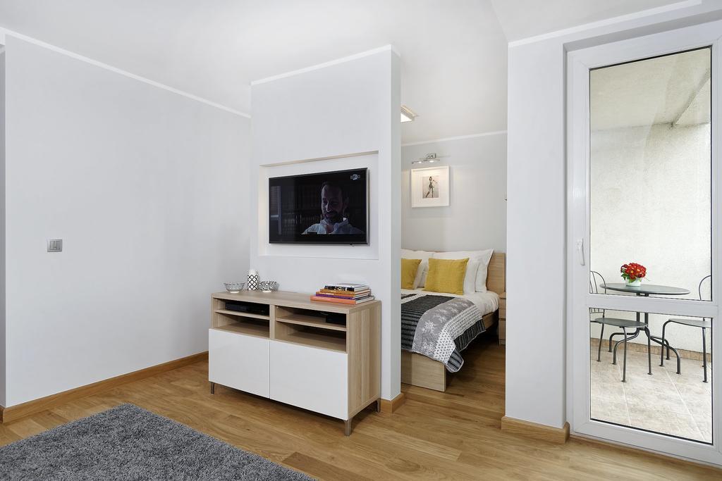 Apartment Powisle Solec วอร์ซอ ภายนอก รูปภาพ